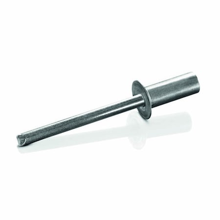 Blind Rivet, Countersunk Head, 3/16 In Dia., Aluminum Body, 250 PK